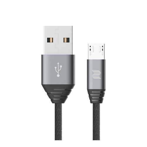 Кабель ROCK M5 Metal microUSB 1м Black в МТС