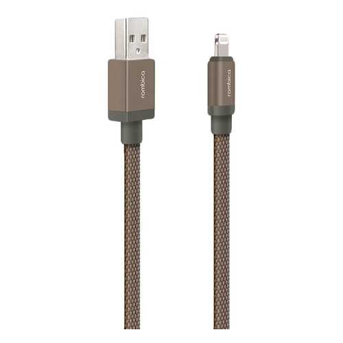 Кабель Rombica CB-LK02 Lighting 1,5м Khaki в МТС