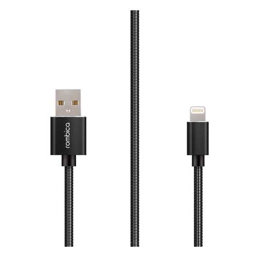 Кабель Rombica Digital IS-01 Lightning 1м Black в МТС