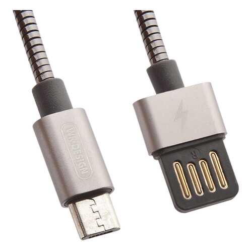 Кабель WK wdc-039 microUSB 1м Black в МТС