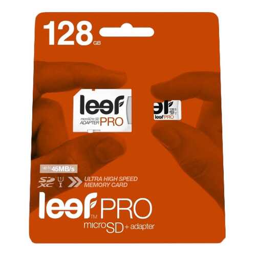 Карта памяти Leef Micro SDXC LFMSDPRO-12810R 128GB в МТС