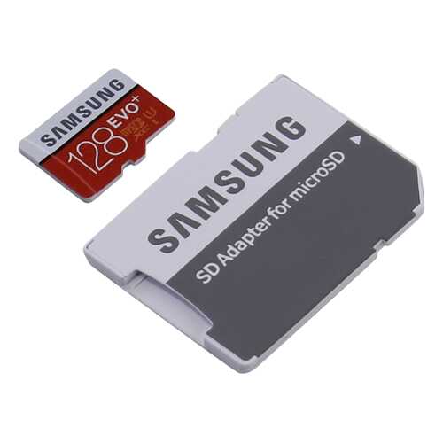 Карта памяти Samsung Micro SDHC EVO PLUS MB-MC128DA/RU 128GB в МТС