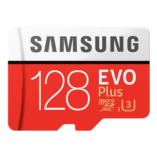 Карта памяти Samsung Micro SDXC EVO Plus MB-MC128GA/RU 128GB в МТС