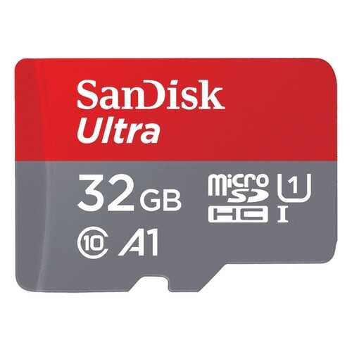 Карта памяти SanDisk 32GB Ultra A1 (SDSQUAR-032G-GN6MN) в МТС