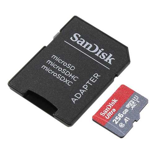Карта памяти SanDisk Micro SDHC Ultra SDSQUAR-256G-GN6MA 256GB в МТС