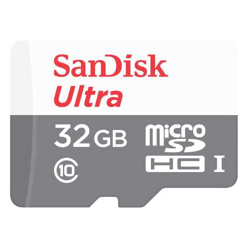Карта памяти SanDisk Micro SDHC Ultra SDSQUNB-032G-GN3MA 32GB в МТС