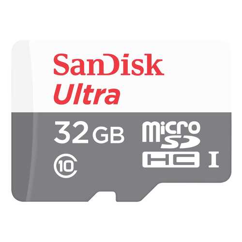 Карта памяти SanDisk Micro SDHC Ultra SDSQUNS-032G-GN3MA 32GB в МТС