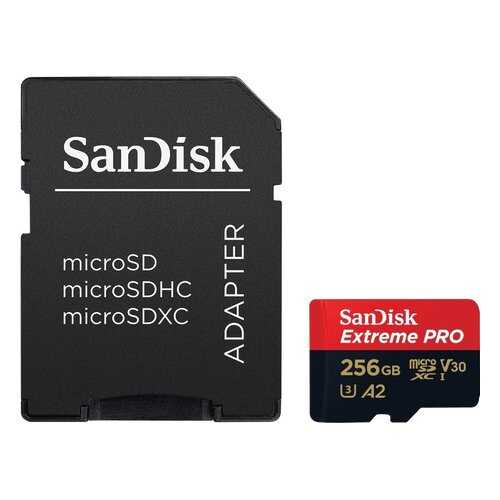 Карта памяти SanDisk Micro SDXC 256GB в МТС