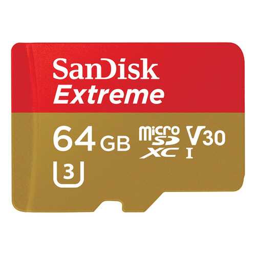 Карта памяти SanDisk Micro SDXC Extreme U3 64GB в МТС