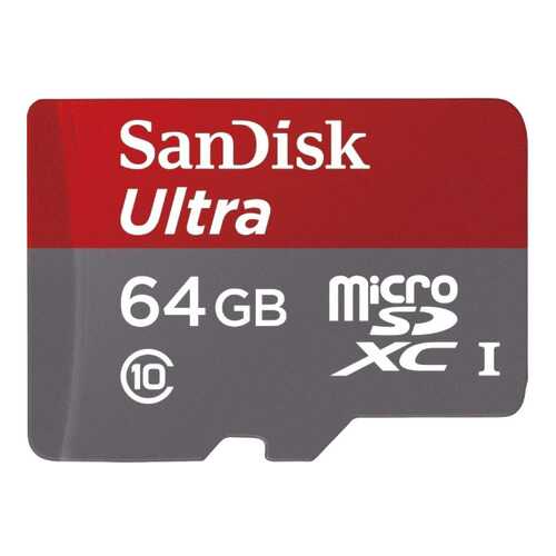 Карта памяти SanDisk Micro SDXC Ultra UHS-I 64GB в МТС