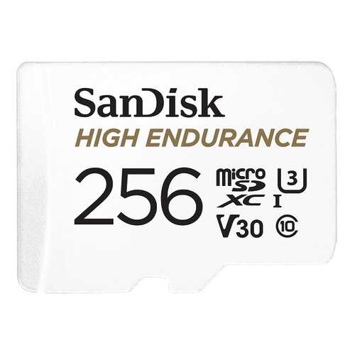 Карта памяти SanDisk microSDXC Class 10 UHS-I U3 V30 High Endurance Video Monitoring Card в МТС
