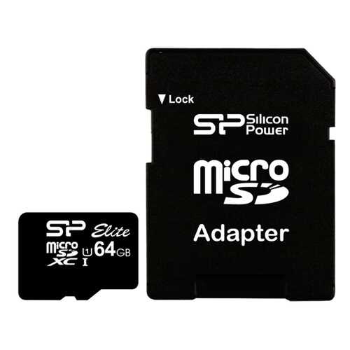 Карта памяти Silicon Power Micro SDXC Elite SP064GBSTXBU1V10-SP 64GB в МТС