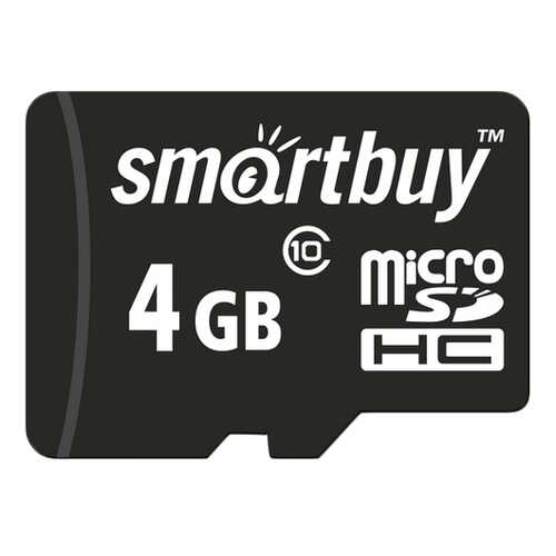 Карта памяти SmartBuy Micro SDHC SB4GBSDCL10-00 4GB в МТС