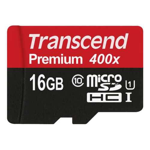 Карта памяти Transcend Micro SDHC Premium TS16GUSDU1 16GB в МТС