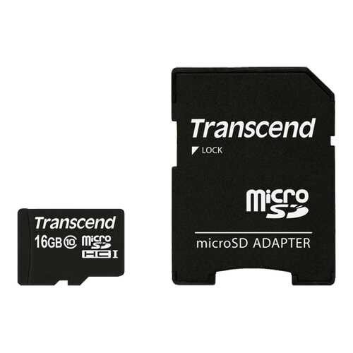 Карта памяти Transcend Micro SDHC TS16GUSDHC10 16GB в МТС
