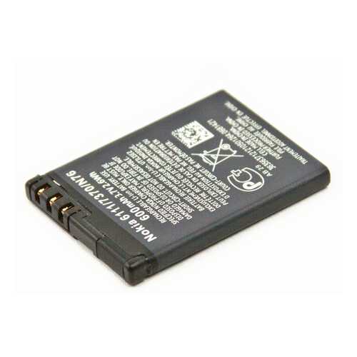 Аккумулятор Liberty Project для Nokia 6111/7370/N76/2660c Li600 Китай в МТС