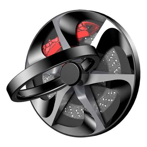 Кольцо-держатель Baseus wheel Ring Bracket Black (SULG-B1S) в МТС