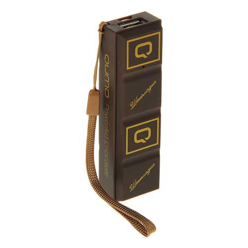 Внешний аккумулятор QUMO PowerAid Chocolate 2600 мА/ч Brown в МТС