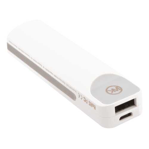 Внешний аккумулятор WK WP-025 2500 мА/ч (0L-00034796) White в МТС