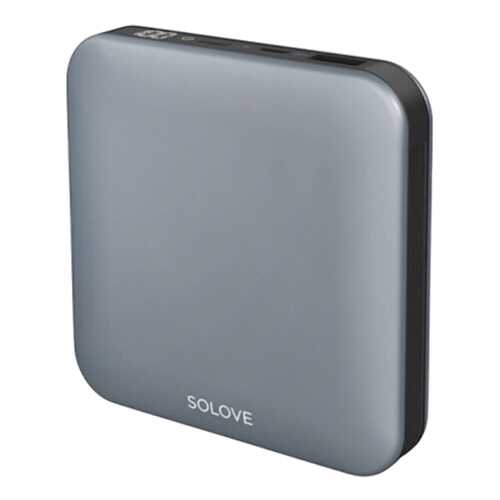 Внешний аккумулятор Xiaomi SOLOVE 10000mAh (A2-PRO Grey) Grey в МТС