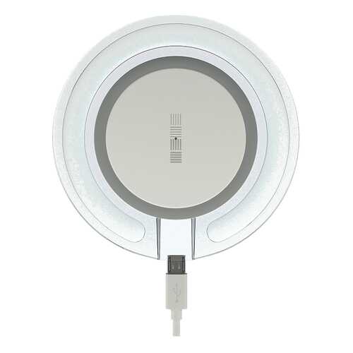 Беспроводное зарядное устройство InterStep Qi 1,5А White в МТС