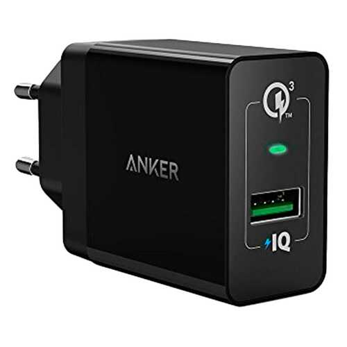 Сетевое зарядное устройство Anker PowerPort+ 18W B2013L11 Black в МТС