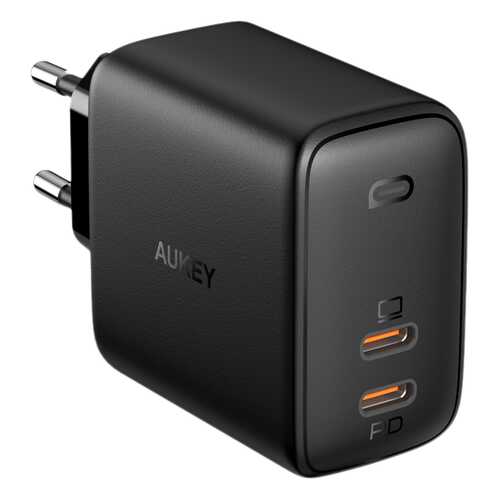 Сетевое зарядное устройство Aukey Omnia Duo PD 65W 2xUSB-C PA-B4 в МТС