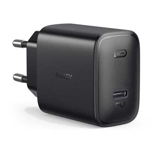 Сетевое зарядное устройство Aukey Swift PD 18W USB-C PA-F1 (Black) в МТС