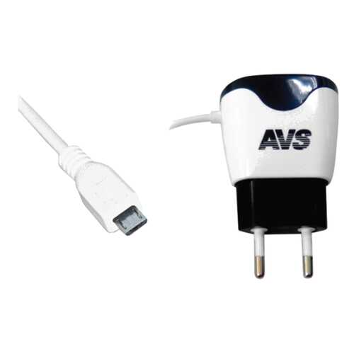 Сетевое зарядное устройство AVS TMC-111 с micro USB 1,2A White в МТС