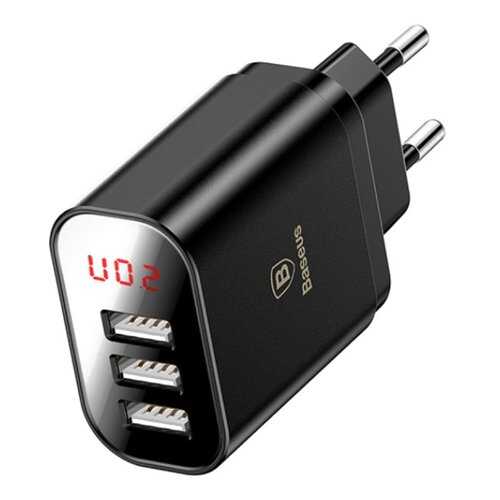 Сетевое зарядное устройство Baseus Mirror Lake 3USB 3.4A Black в МТС