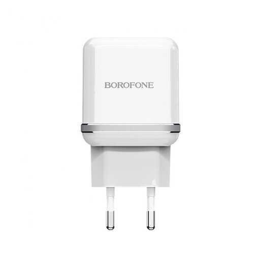 Сетевое зарядное устройство Borofone BA25A 2USB 2.4A White в МТС