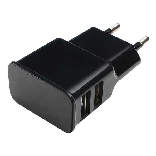 Сетевое зарядное устройство Cablexpert 2 USB 2,1A Black в МТС
