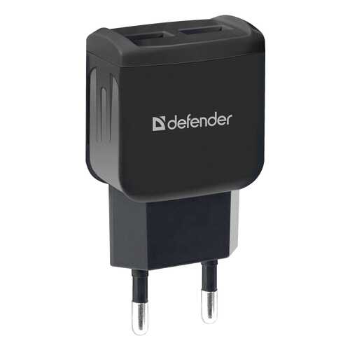 Сетевое зарядное устройство Defender UPC-23 2.1А 2USB Black в МТС