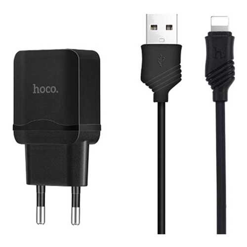 Сетевое зарядное устройство Hoco C22A 1 USB 2,4A Black в МТС