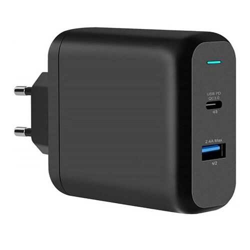 Сетевое зарядное устройство InterStep PD30W USB-C USB 12W Black в МТС