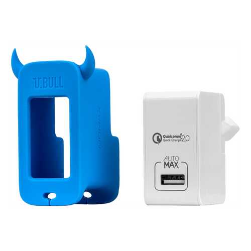 Сетевое зарядное устройство MoMax U.Bull 1 USB 2,4A Blue в МТС