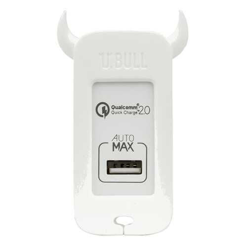 Сетевое зарядное устройство MoMax U.Bull 1 USB 2,4A White в МТС