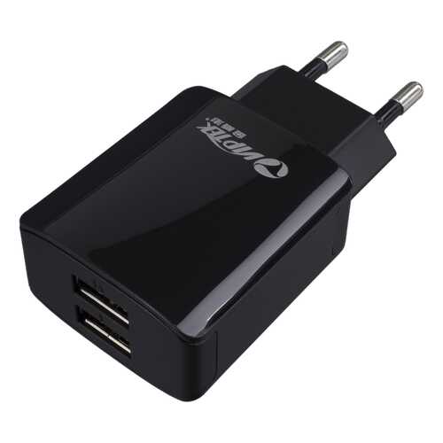 Сетевое зарядное устройство Viptek VT-U21 2 USB 2,1A Black в МТС