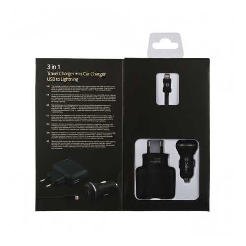 Сетевое зарядное устройство Zetton 1 USB 2,1A Black в МТС
