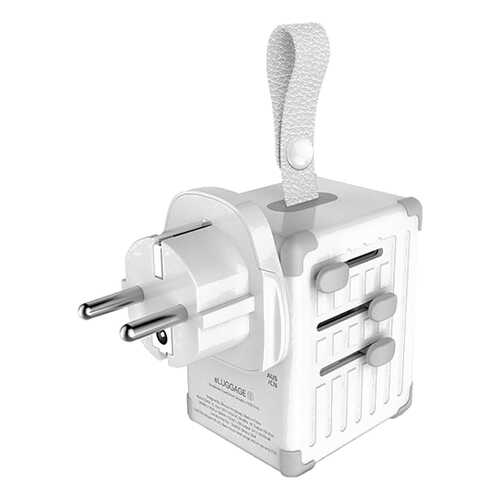 Сетевое зарядное устройство Zikko eLUGGAGE X 2 USB/USB Type-C 10A White в МТС