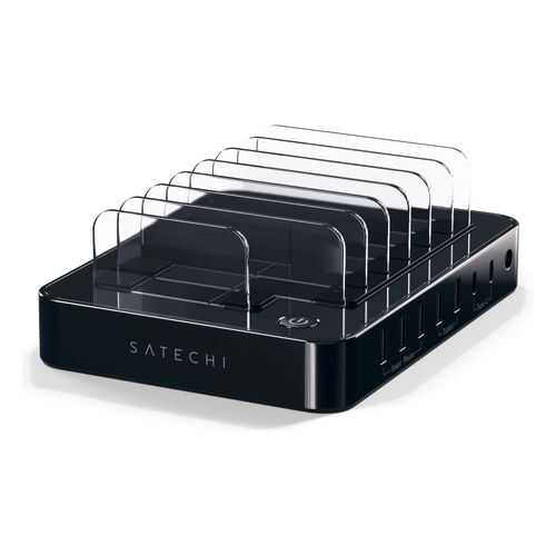 Зарядная станция Satechi Charging Station Dock 7 USB Black в МТС