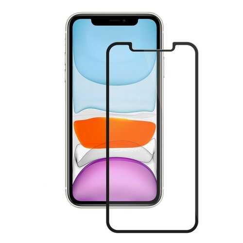 Защитное стекло 3D Deppa Full Glue для Apple iPhone 11 Pro (2019), 0.3 мм, черная рамка в МТС