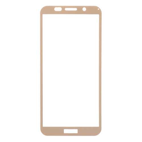 Защитное стекло 5D на весь экран для Huawei Honor 7A / Y5 Prime (2018) золотое в МТС
