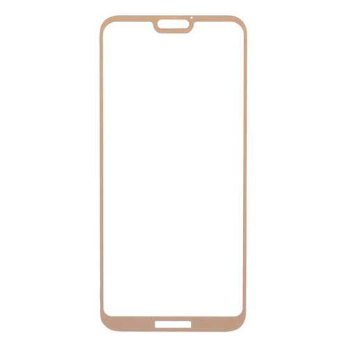 Защитное стекло 5D на весь экран для Huawei P20 Lite / Nova 3e золотое в МТС