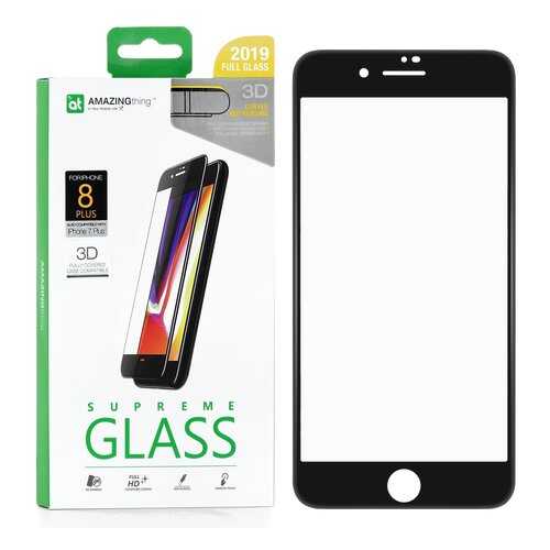 Защитное стекло AMAZINGthing SupremeGlass Hot Bending 3D Black для Apple iPhone 7 Plus в МТС