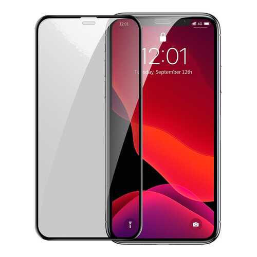 Защитное стекло Baseus Curved Privacy для iPhone X/Xs/11 Pro Black в МТС