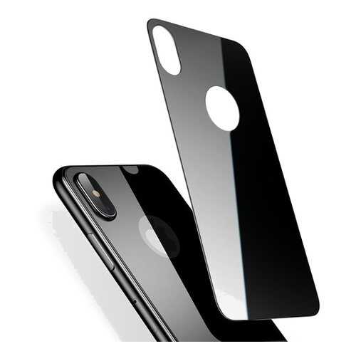 Защитное стекло Baseus для Apple iPhone X Black в МТС
