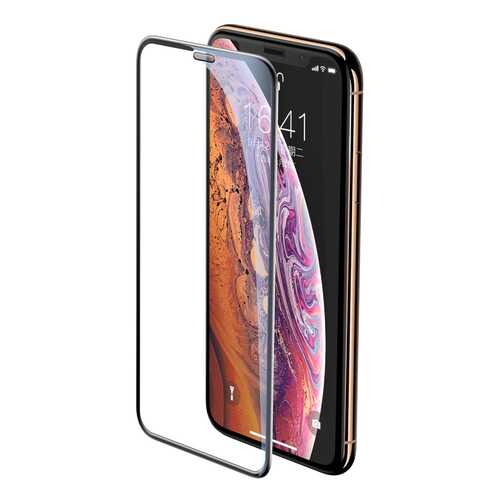 Защитное стекло Baseus Full-screen Curved Tempered для iPhone X/Xs Black в МТС