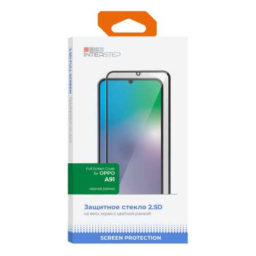 Защитное стекло для смартфона InterStep FSC для Oppo A91 Black в МТС