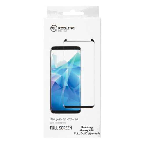 Защитное стекло для смартфона Red Line для Samsung Galaxy A10, Full Screen TG FG Red в МТС